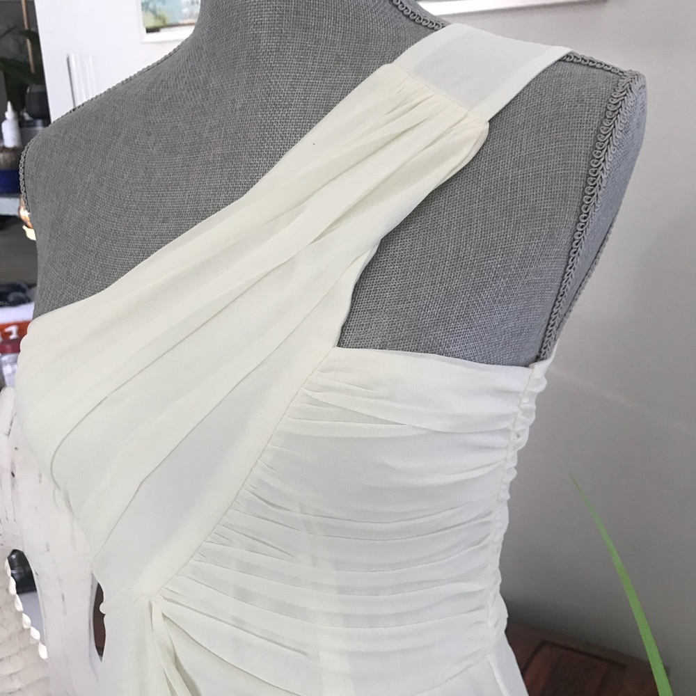 🌺Chiffon One Shoulder Dress🌺. Little bride to be - Picture 5 of 7